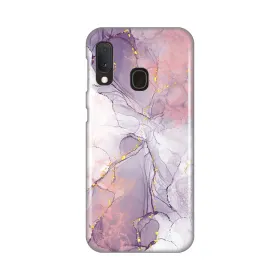 Silikonska futrola - maska print za Samsung A202 Galaxy A20E Pink Marble.