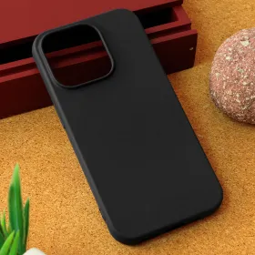 Futrola - maska Teracell Giulietta za iPhone 15 Pro 6.1 mat crna.