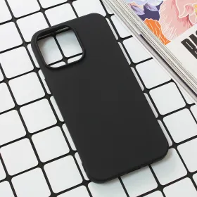 Futrola - maska Nano Silikon za iPhone 15 Pro Max 6.7 crna.