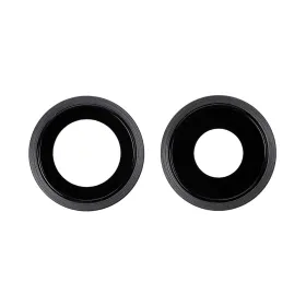 Staklo kamere za iPhone 11 komplet Black (Original Quality).