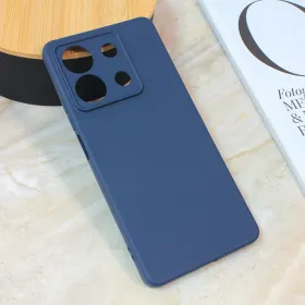 Futrola - maska Teracell Giulietta za Xiaomi Redmi Note 13 5G (EU) mat tamno plava.