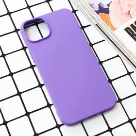 Futrola - maska Nano Silikon za iPhone 15 Plus 6.7 ljubicasta.