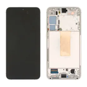 LCD ekran / displej za Samsung S916B/Galaxy S23 Plus + touchscreen + frame Cream Service Pack Original/GH82-30477B.