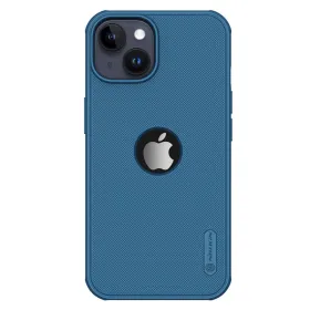 Futrola - maska Nillkin Scrub Pro za iPhone 15 6.1 (sa otvorom za logo) plava.