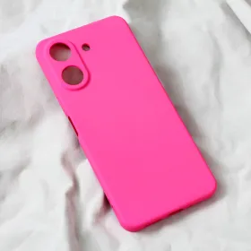 Futrola - maska Teracell Soft Velvet za Xiaomi Redmi 13C pink.