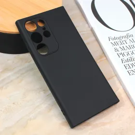 Futrola - maska Teracell Giulietta za Samsung S928B Galaxy S24 Ultra mat crna.