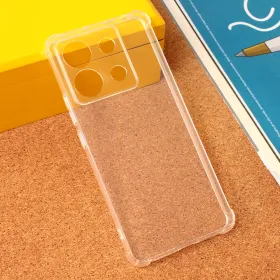 Futrola - maska Transparent ice Cube za Xiaomi Redmi Note 13 Pro 5G (EU).