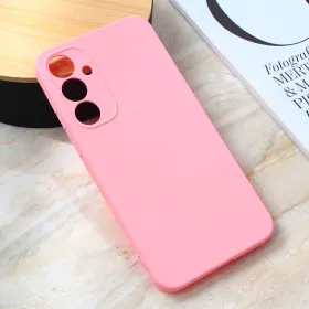 Futrola - maska Teracell Giulietta za Samsung A356 Galaxy A35 5G 5G mat roze.