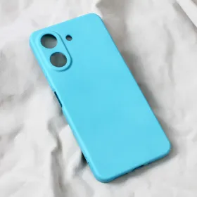 Futrola - maska Teracell Soft Velvet za Xiaomi Redmi 13C mint.