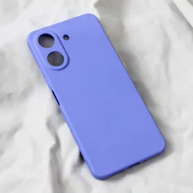 Futrola - maska Teracell Soft Velvet za Xiaomi Redmi 13C ljubicasta.