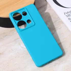 Futrola - maska Teracell Giulietta za Xiaomi Redmi Note 13 Pro 4G (EU) mat svetlo plava.