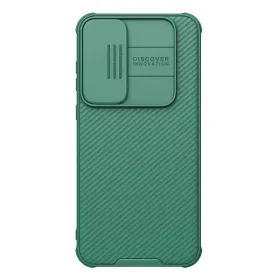 Futrola - maska Nillkin CamShield Pro za Samsung A556 Galaxy A55 5G zelena.