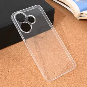 Silikonska futrola - maska Ultra Thin za Xiaomi Redmi 13 Transparent.