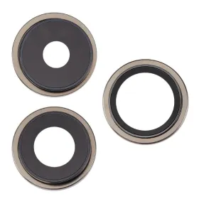 Staklo kamere za iPhone 15 Pro Max Natural Titanium OEM.