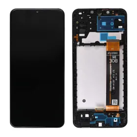 LCD ekran / displej za Samsung A135 Galaxy A13 4G + touchscreen + frame Black CHO rev 5.7.