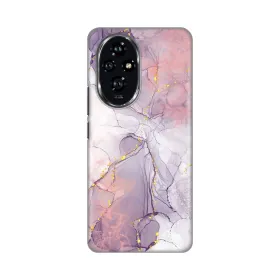 Silikonska futrola - maska print za Huawei Honor 200 Pink Marble.