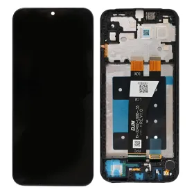 LCD ekran / displej za Samsung A146P/Galaxy A14 5G (GH81-23640A) + touchscreen + frame Black Full Original-SP.
