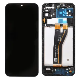 LCD ekran / displej za Samsung A146B/Galaxy A14 5G (GH81-23640A) + touchscreen + frame Black Full Original-SP.