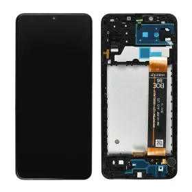 LCD ekran / displej za Samsung A135 Galaxy A13 4G 4G (GH82-29228A) rev.0.5 + touchscreen + frame Black Full Original-SP.