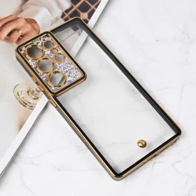 Futrola - maska Cirkon Camera za Samsung S938 Galaxy S25 Ultra crna.