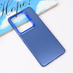 Futrola - maska Clear za Xiaomi Redmi Note 14s plava.