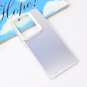 Futrola - maska Clear za Xiaomi Redmi Note 14s srebrna.