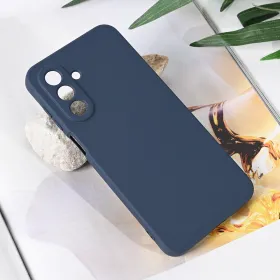 Futrola - maska Teracell Soft Velvet za Samsung A175 Galaxy A17 tamno plava.