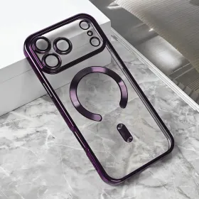Futrola - maska Magsafe Lux za iPhone 17 Pro Max 6.9 ljubicasta.