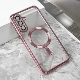 Futrola - maska Magsafe Lux za Samsung A175 Galaxy A17 roze.