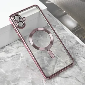 Futrola - maska Magsafe Lux za Samsung A075F Galaxy A07 roze.