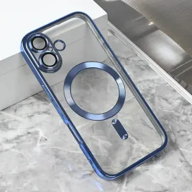 Futrola - maska Magsafe Lux za iPhone 17 6.3 svetlo plava.