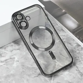 Futrola - maska Magsafe Lux za iPhone 17 6.3 siva.