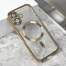 Futrola - maska Magsafe Lux za iPhone 17 6.3 zlatna.