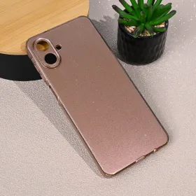 Futrola - maska Sparkle Dust za Samsung A075F Galaxy A07 roze zlatna.