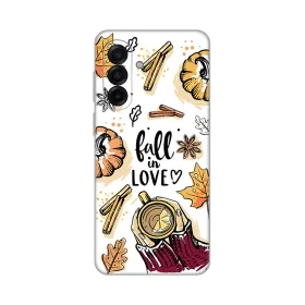 Silikonska futrola - maska print za Samsung A175 Galaxy A17 Fall in Love.