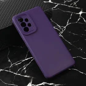 Futrola - maska Teracell Giulietta za Samsung A536 Galaxy A53 5G mat tamno ljubicasta.