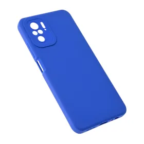 Futrola - maska Teracell Giulietta za Xiaomi Redmi Note 10/Redmi Note 10S mat plava.