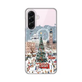 Silikonska futrola - maska print Skin za Samsung A566 Galaxy A56 5G Christmas Town.