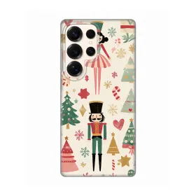 Silikonska futrola - maska print za Samsung S938 Galaxy S25 Ultra Vintage Christmas.
