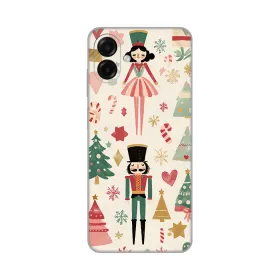 Silikonska futrola - maska print za Samsung A075F Galaxy A07 Vintage Christmas.