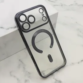 Futrola - maska CAMERA PROTECT MAGSAFE za iPhone 17 Pro Max (6.9) crna (MS).
