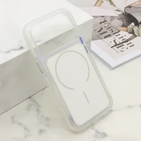 Futrola - maska AMBER RING MagSafe za iPhone 17 Pro (6.3) bela (MS).