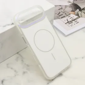Futrola - maska AMBER RING MagSafe za iPhone 17 AIR (6.6) bela (MS).