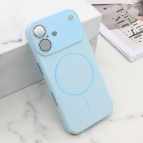 Futrola - maska PASTEL DREAMS MagSafe za iPhone 17 (6.3) plava (MS).