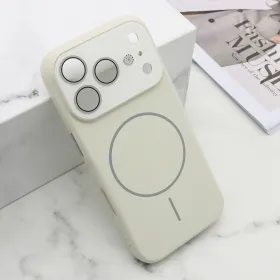 Futrola - maska PASTEL DREAMS MagSafe za iPhone 17 Pro (6.3) bela (MS).