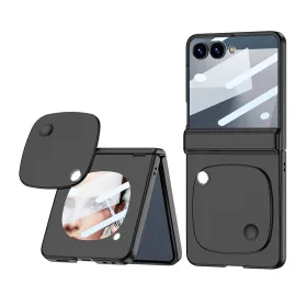 Futrola - maska MIRROR CASE za Samsung F751B Galaxy Z Flip 7 5G crna (GKK case) (MS).
