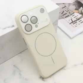 Futrola - maska PASTEL DREAMS MagSafe za iPhone 15 Pro (6.1) bela (MS).