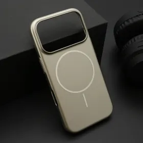 Futrola - maska PURE mat MagSafe za iPhone 17 Pro (6.3) zlatna (MS).