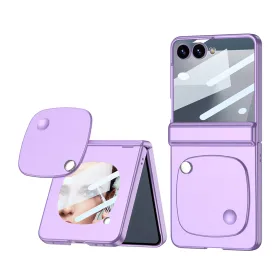 Futrola - maska MIRROR CASE za Samsung F751B Galaxy Z Flip 7 5G ljubicasta (GKK case) (MS).