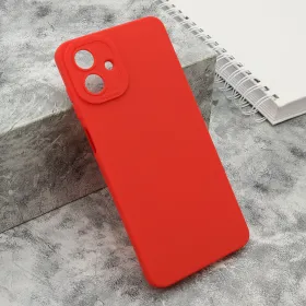 Silikonska futrola - maska Pro Camera za Samsung A075F Galaxy A07 crvena (MS).